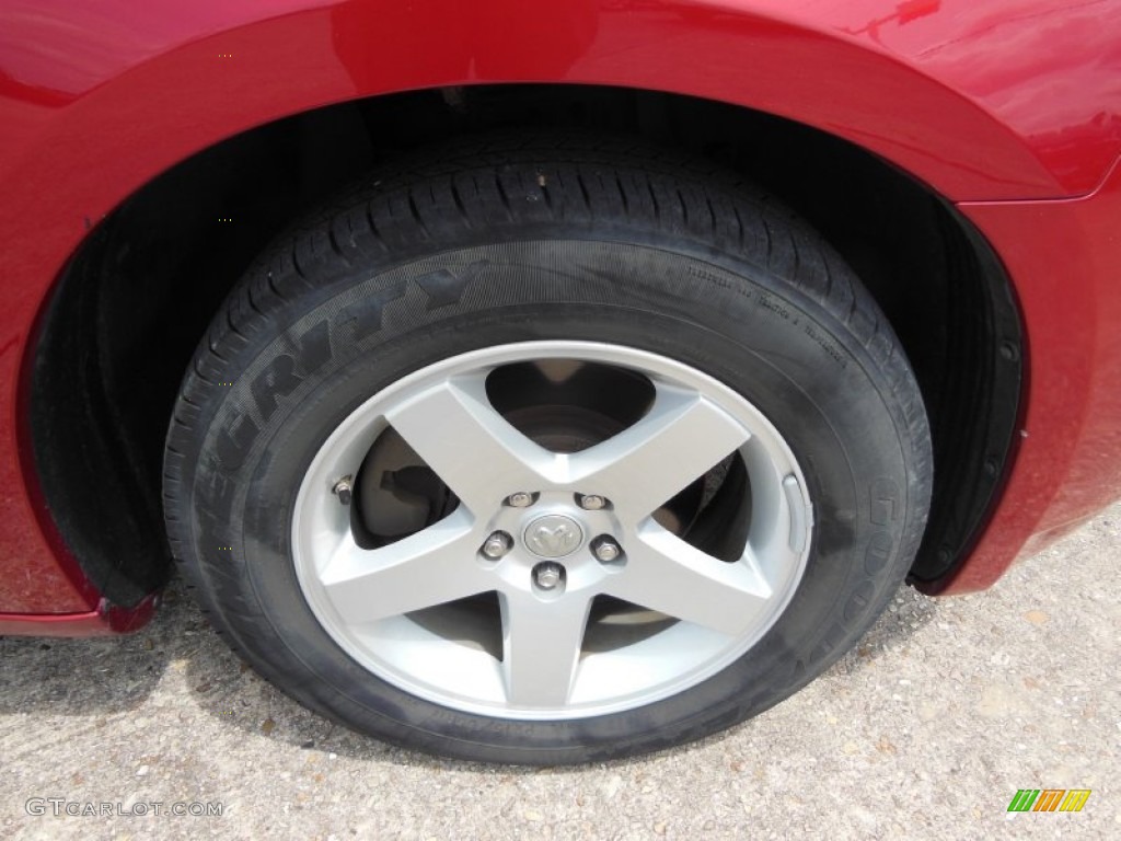 2009 Charger SE - Inferno Red Crystal Pearl / Dark Slate Gray photo #23