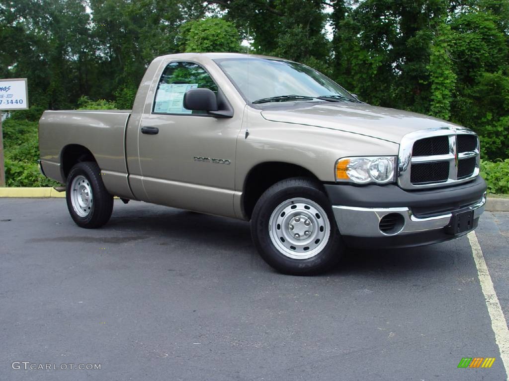 2004 Ram 1500 ST Regular Cab - Light Almond Pearl / Taupe photo #1