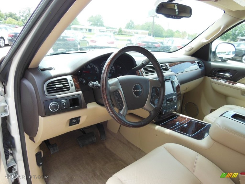 Cocoa/Light Cashmere Interior 2012 GMC Yukon Denali Photo #68307749