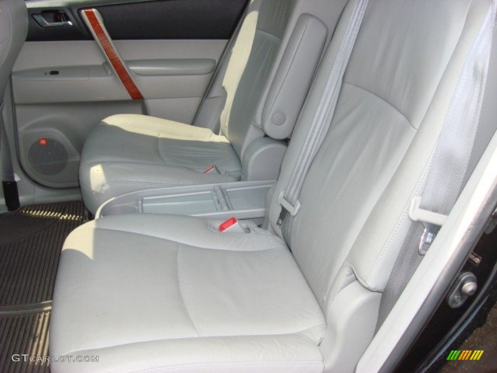 2009 Highlander Limited 4WD - Black / Ash photo #10
