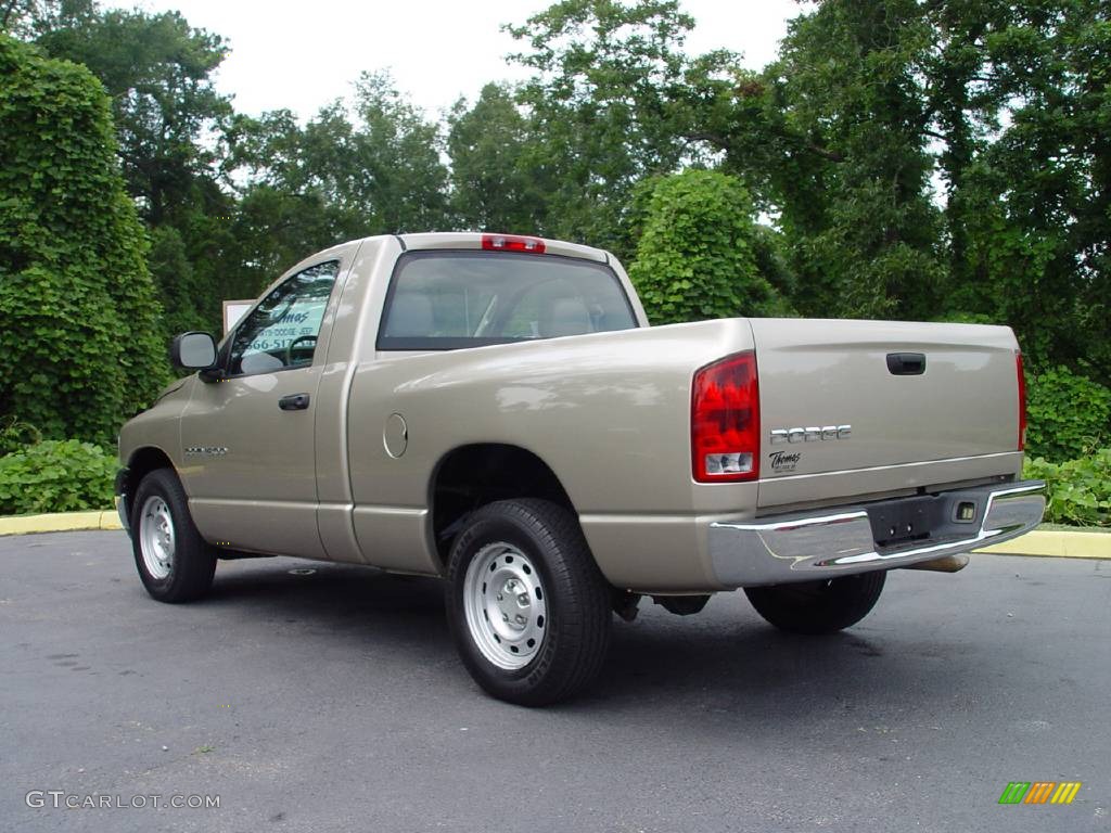 2004 Ram 1500 ST Regular Cab - Light Almond Pearl / Taupe photo #5