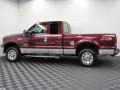 2005 Dark Toreador Red Metallic Ford F250 Super Duty XLT SuperCab 4x4  photo #7