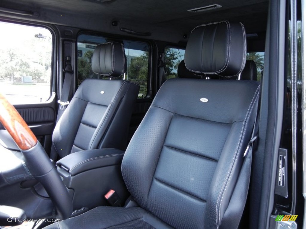 designo Black Interior 2011 Mercedes-Benz G 55 AMG Photo #68310083