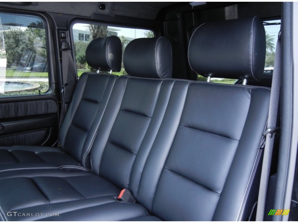 designo Black Interior 2011 Mercedes-Benz G 55 AMG Photo #68310113
