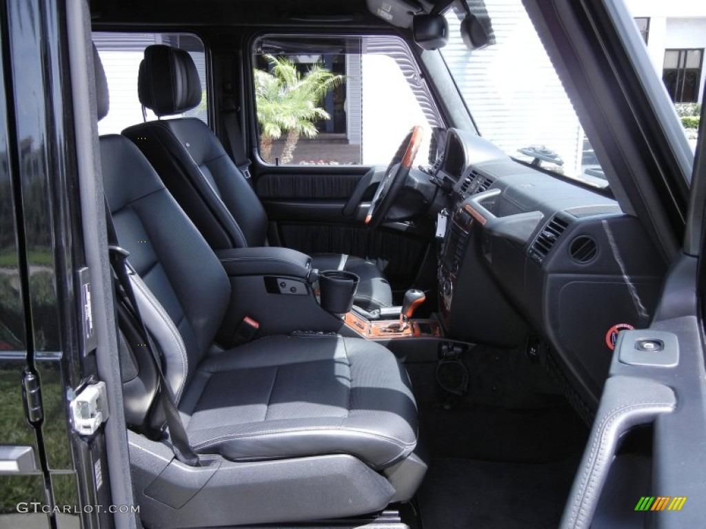designo Black Interior 2011 Mercedes-Benz G 55 AMG Photo #68310122
