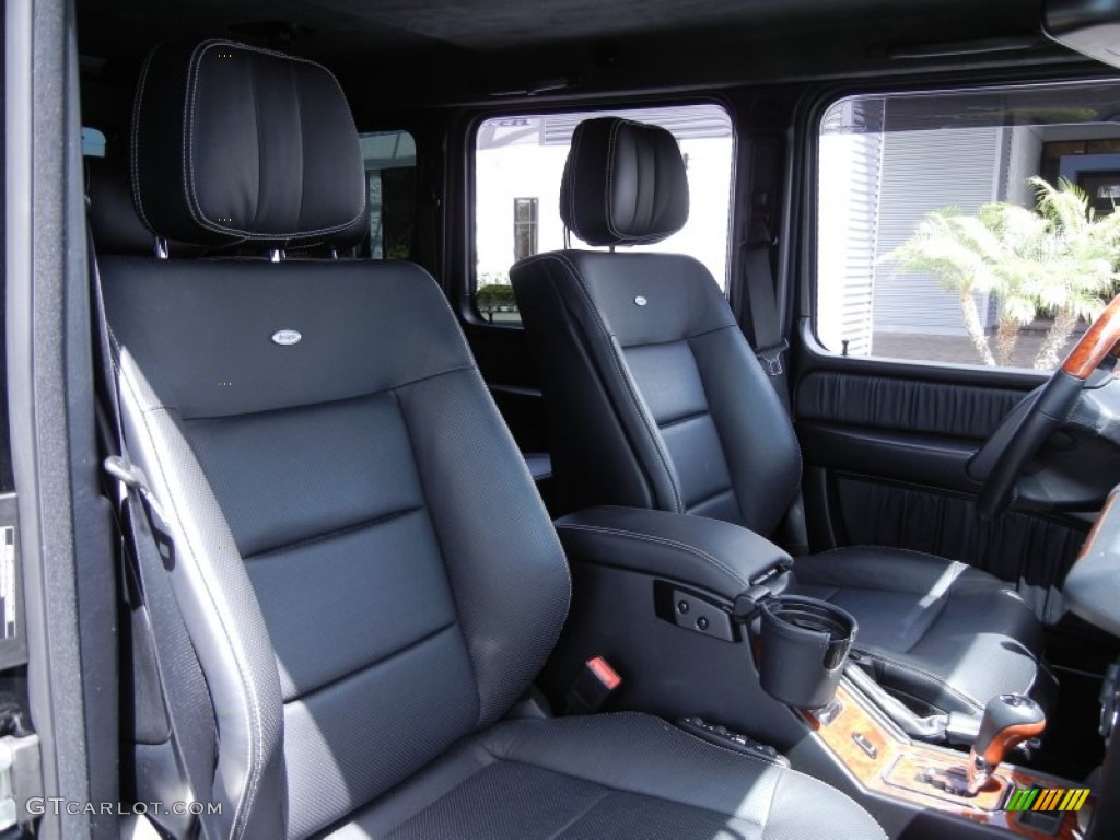 designo Black Interior 2011 Mercedes-Benz G 55 AMG Photo #68310130
