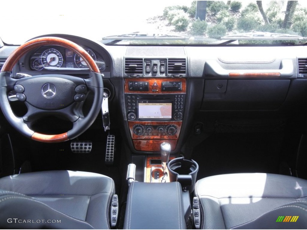 2011 Mercedes-Benz G 55 AMG designo Black Dashboard Photo #68310143