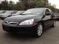 2007 Nighthawk Black Pearl Honda Accord SE V6 Sedan  photo #5
