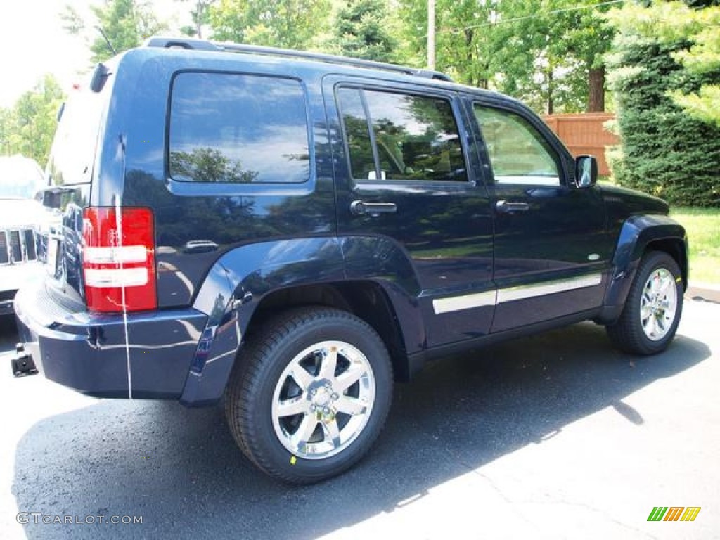 True Blue Pearl 2012 Jeep Liberty Latitude 4x4 Exterior Photo #68310809