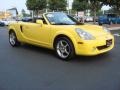 2003 Solar Yellow Toyota MR2 Spyder Roadster  photo #2