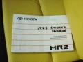 2003 Toyota MR2 Spyder Roadster Books/Manuals