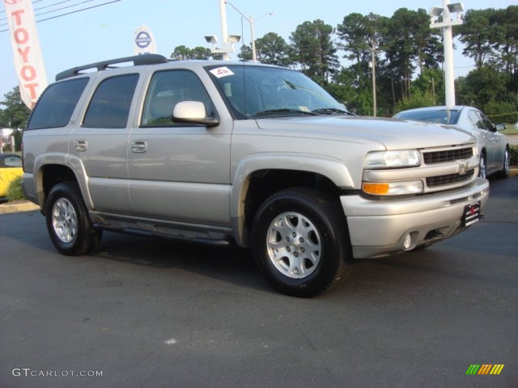 2004 Tahoe Z71 4x4 - Silver Birch Metallic / Tan/Neutral photo #2