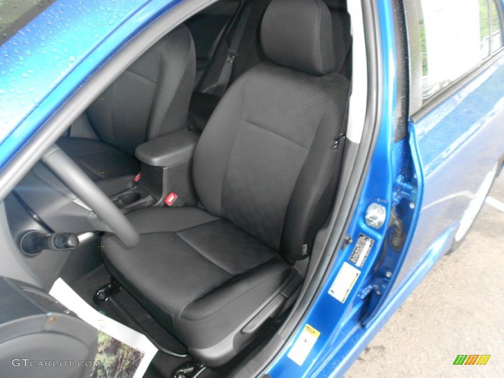 2009 Corolla S - Blue Streak Metallic / Dark Charcoal photo #6