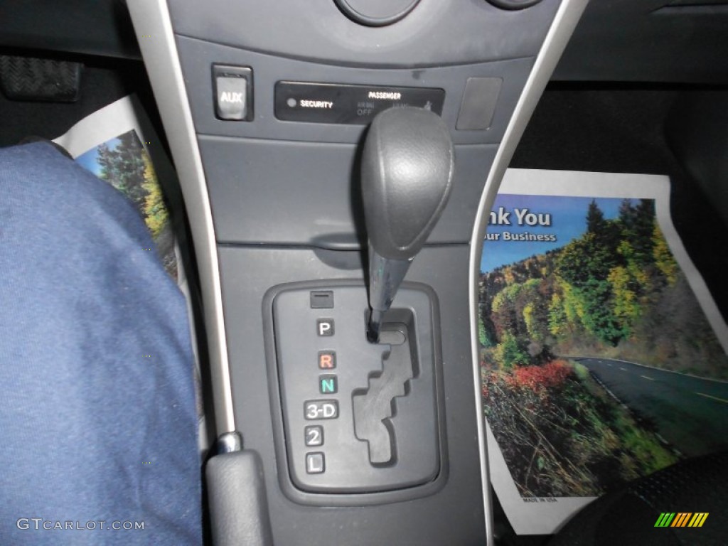 2009 Corolla S - Blue Streak Metallic / Dark Charcoal photo #24