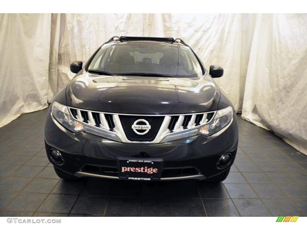 2010 Murano SL AWD - Super Black / Black photo #24