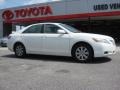 2008 Super White Toyota Camry LE V6  photo #2