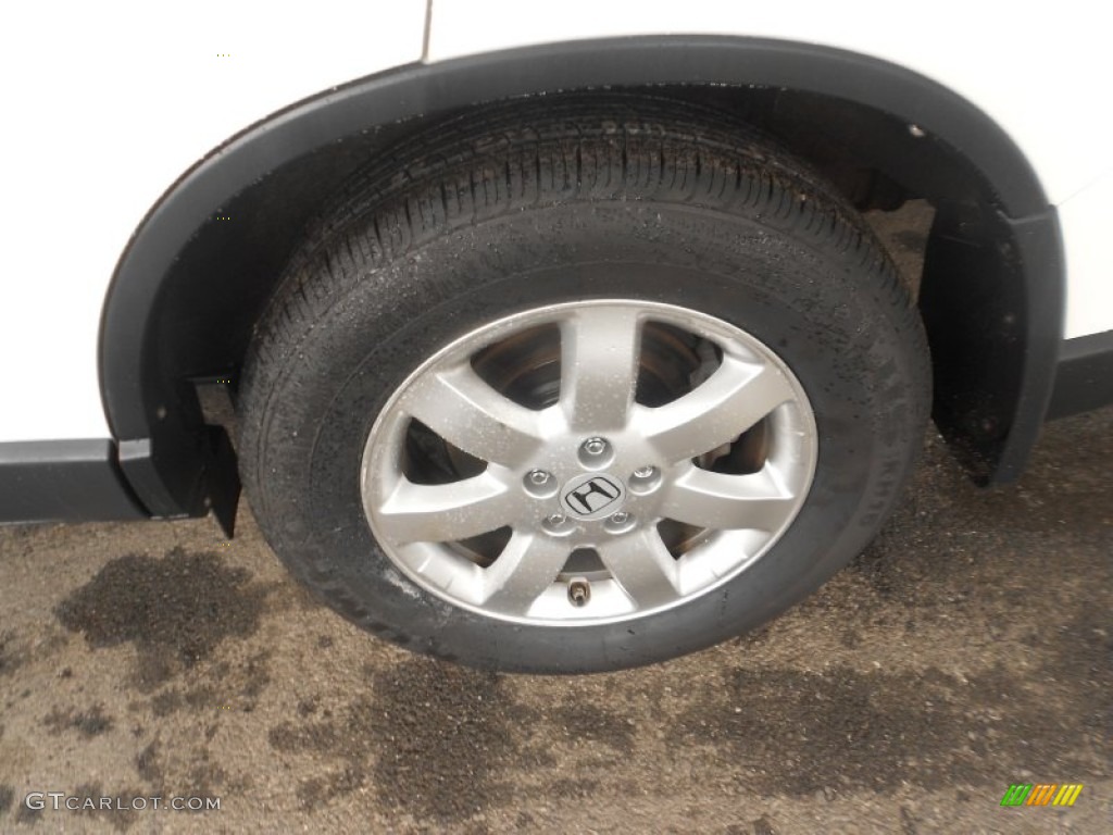 2007 CR-V EX-L 4WD - Taffeta White / Gray photo #11