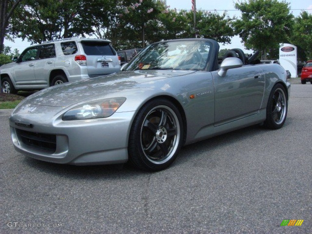 2005 S2000 Roadster - Silverstone Metallic / Black photo #8