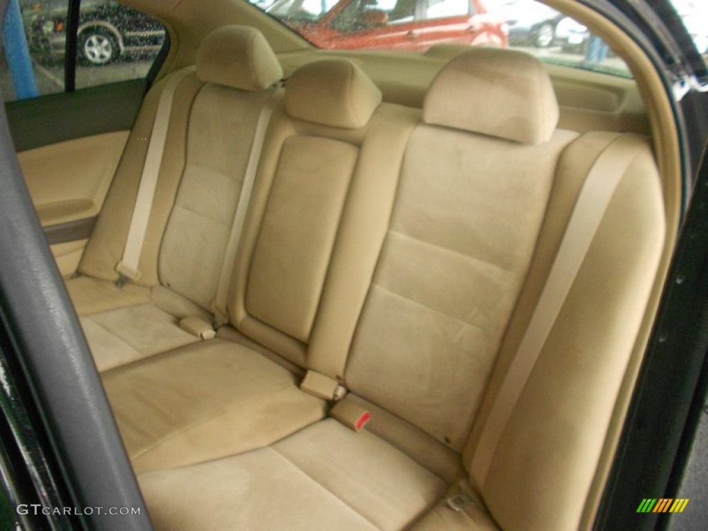 2009 Accord LX Sedan - Crystal Black Pearl / Ivory photo #16