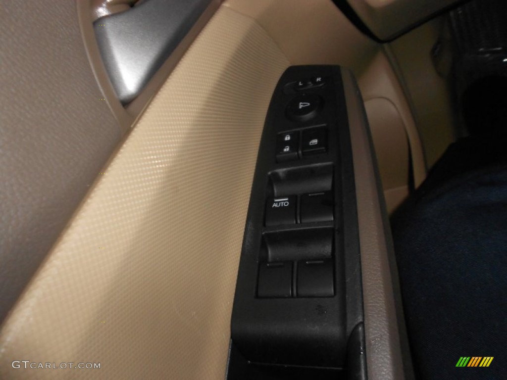 2009 Accord LX Sedan - Crystal Black Pearl / Ivory photo #23