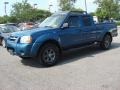 Electric Blue Metallic - Frontier XE V6 Crew Cab 4x4 Photo No. 8
