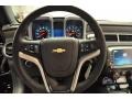 Black 2013 Chevrolet Camaro LT Coupe Steering Wheel