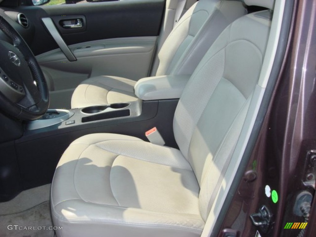 2008 Rogue S AWD - Iridium Graphite Metallic / Gray photo #10