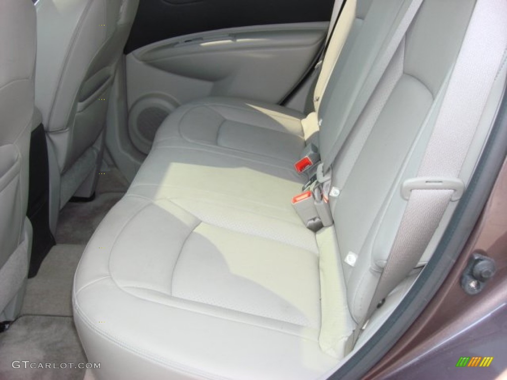 2008 Rogue S AWD - Iridium Graphite Metallic / Gray photo #11