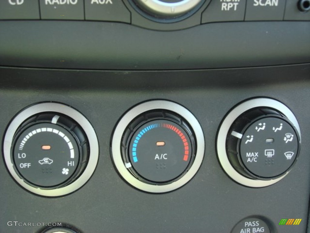 2008 Rogue S AWD - Iridium Graphite Metallic / Gray photo #16