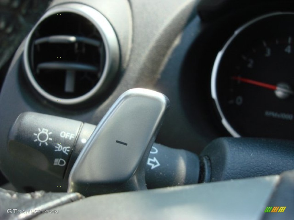 2008 Rogue S AWD - Iridium Graphite Metallic / Gray photo #22