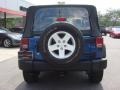 2009 Deep Water Blue Pearl Coat Jeep Wrangler X 4x4  photo #6