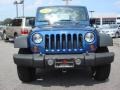 2009 Deep Water Blue Pearl Coat Jeep Wrangler X 4x4  photo #10