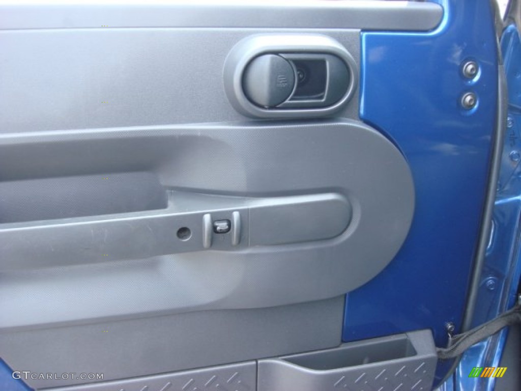 2009 Wrangler X 4x4 - Deep Water Blue Pearl Coat / Dark Slate Gray/Medium Slate Gray photo #20