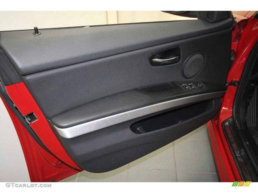 2009 3 Series 328i Sedan - Crimson Red / Black photo #15