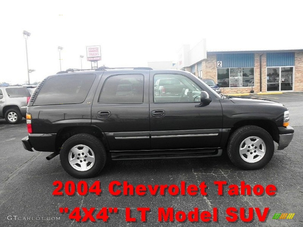 2004 Tahoe LT 4x4 - Dark Gray Metallic / Gray/Dark Charcoal photo #1