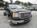 Onyx Black - Sierra 3500HD SLE Crew Cab 4x4 Dually Chassis Photo No. 2