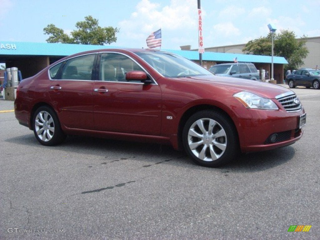 Crimson Roulette Pearl 2006 Infiniti M 35x Sedan Exterior Photo #68317875