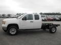 Summit White - Sierra 2500HD Extended Cab 4x4 Chassis Photo No. 4