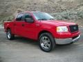 Bright Red 2005 Ford F150 XLT SuperCrew