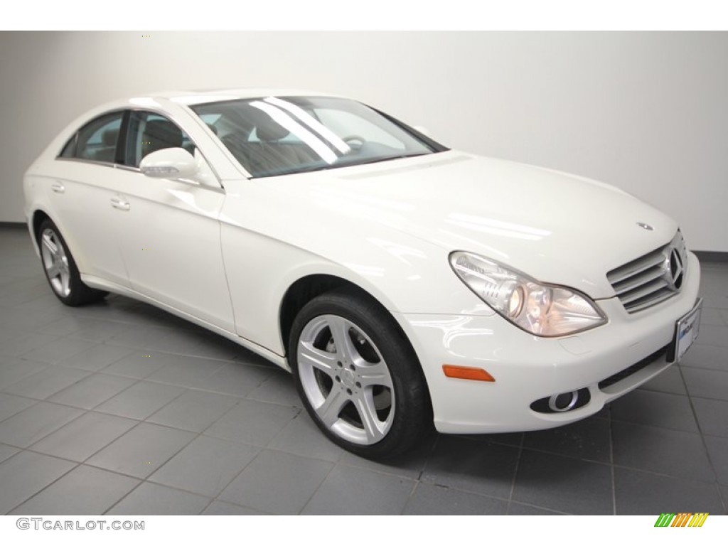 Alabaster White Mercedes-Benz CLS