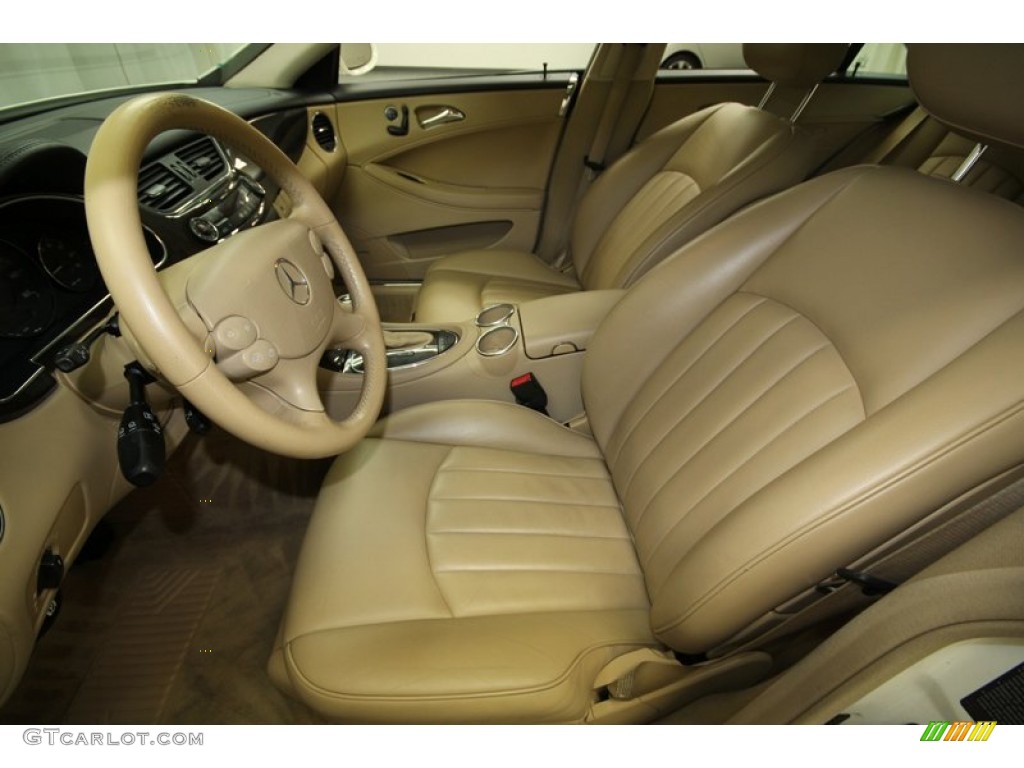 2006 CLS 500 - Alabaster White / Cashmere Beige photo #3
