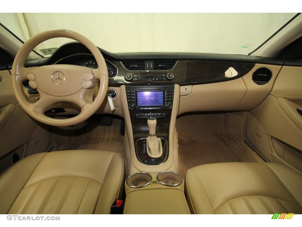 2006 CLS 500 - Alabaster White / Cashmere Beige photo #4