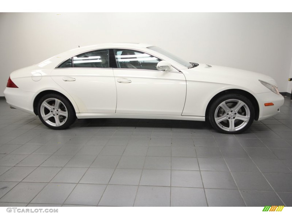 2006 CLS 500 - Alabaster White / Cashmere Beige photo #7