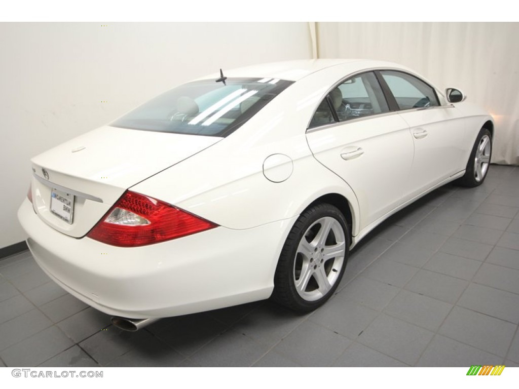 2006 CLS 500 - Alabaster White / Cashmere Beige photo #10