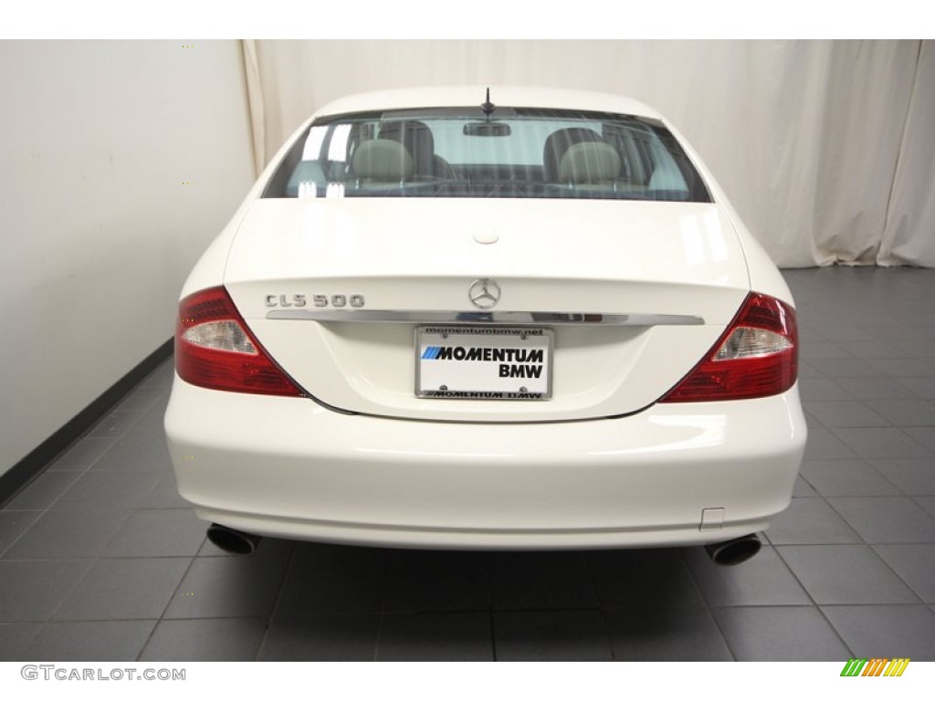 2006 CLS 500 - Alabaster White / Cashmere Beige photo #11