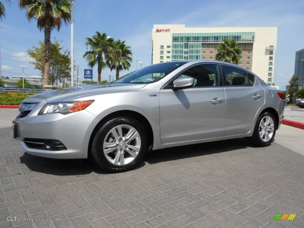 Silver Moon 2013 Acura ILX 1.5L Hybrid Technology Exterior Photo #68319836