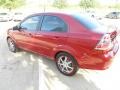 2010 Sport Red Chevrolet Aveo LT Sedan  photo #3