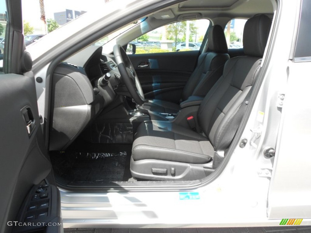 Ebony Interior 2013 Acura ILX 1.5L Hybrid Technology Photo #68319893