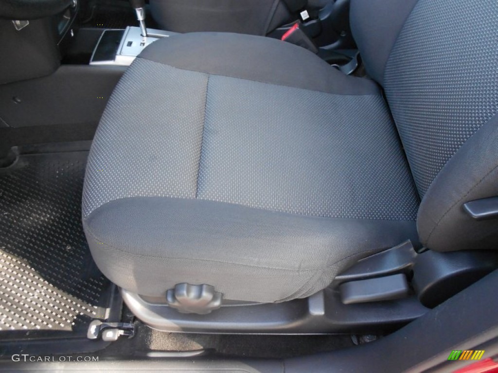 2010 Aveo LT Sedan - Sport Red / Charcoal photo #12