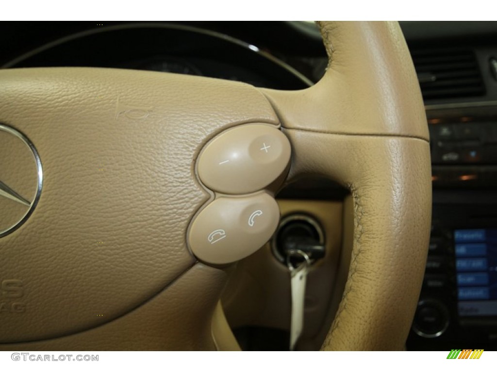 2006 CLS 500 - Alabaster White / Cashmere Beige photo #27